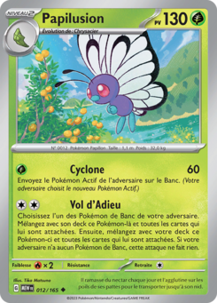Papilusion (Écarlate et Violet 151 012)