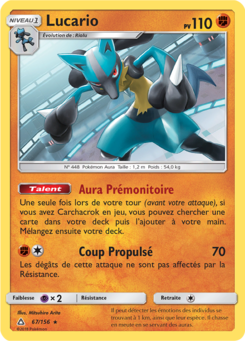 Lucario (Soleil et Lune Ultra-Prisme 67)