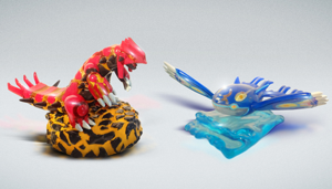 Pokémon Rubis Oméga et Saphir Alpha - Figurines Primo-Kyogre et Primo-Groudon.png